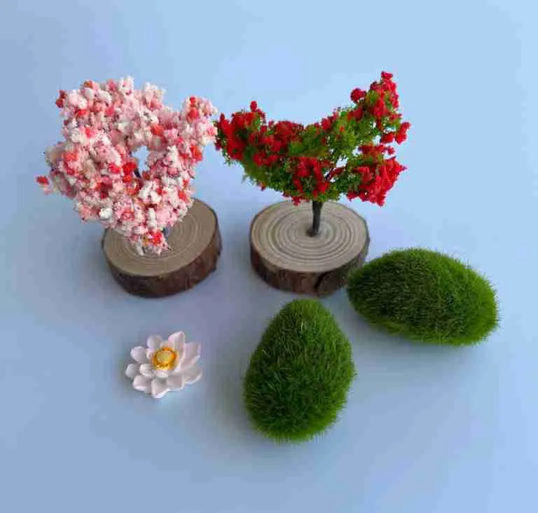 D Divinified mini Zen garden kit flowers
